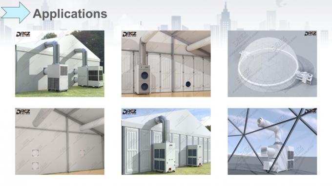 30HP condizionatore d'aria della tenda della tenda foranea di HVAC di 25 tonnellate per l'industriale/annuncio pubblicitario